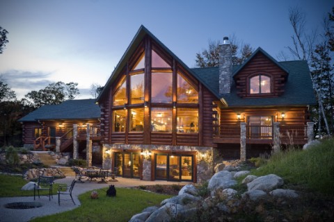 A Client Modified - Lakehouse I Log Homes Photo Album