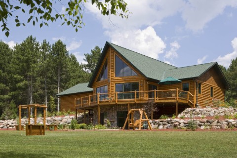 A Client Modified - Eagle Prow 4 Log Homes Photo Album
