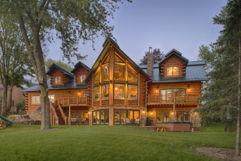 A Client Modified - Lakehouse II Log Homes Photo Album