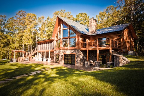 A Client Modified - Lakehouse Ranch Log Homes Photo Album