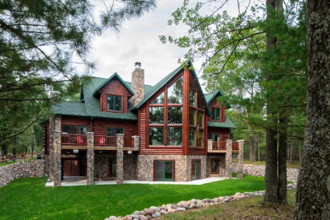 A Client Modified - Lodge Log Homes Photo Album