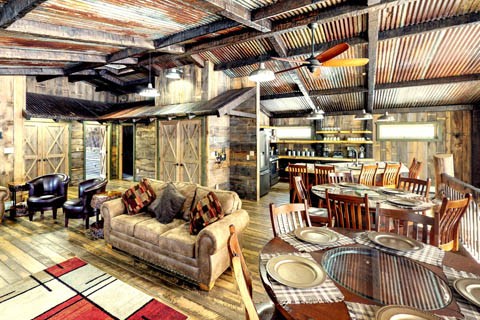 Above Garage - Bunk House Log Homes Photo Album