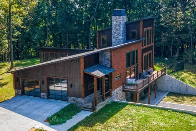 A Client Modified - Modern Mountain - Nashville Log Homes Photo Album