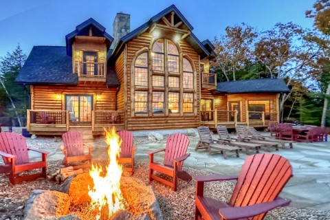 Big Bear Log Home Log Homes Photo Album