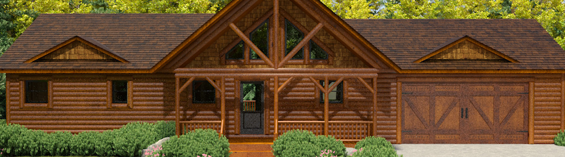 Perfect Log Cabin