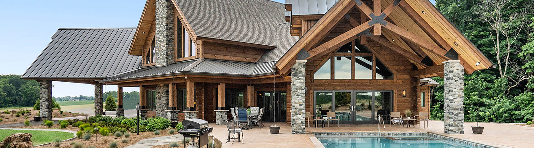 Timber Home On A Private Airstrip