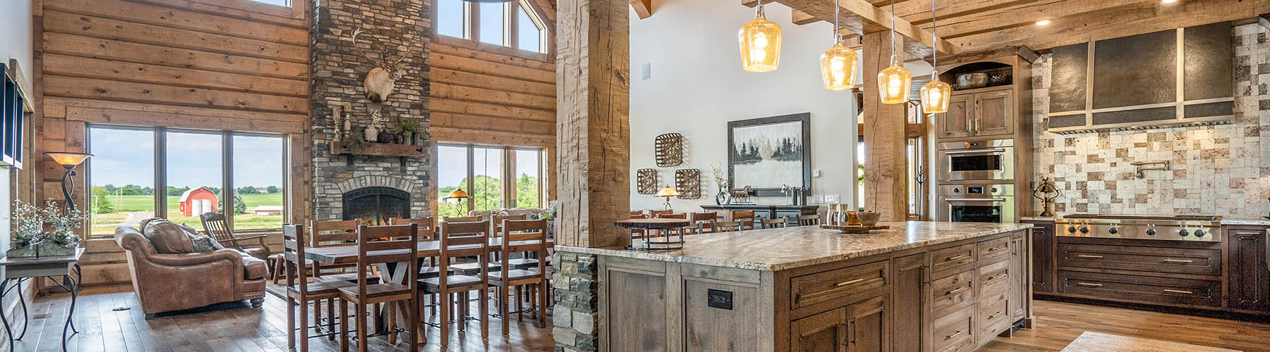 Timber Home On A Private Airstrip