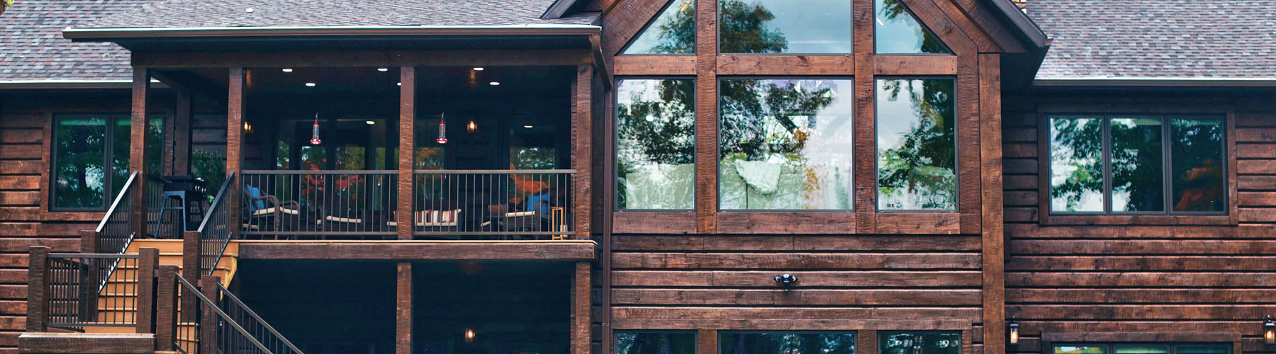 Michigan Timber Lake Exposed Beam