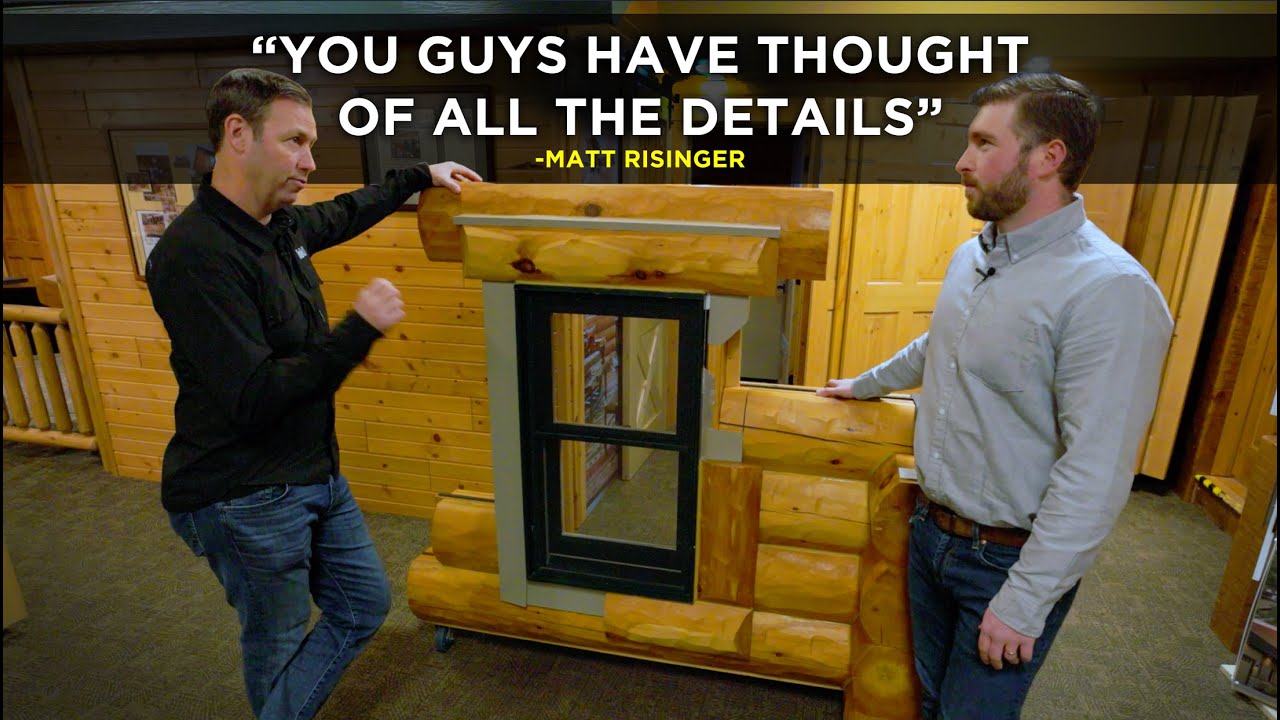 The @buildshow Talking Log Homes with Matt Risinger!