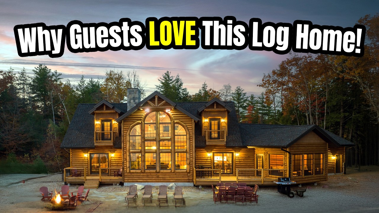 How Two Stunning Log Homes Became the Ultimate Getaways!