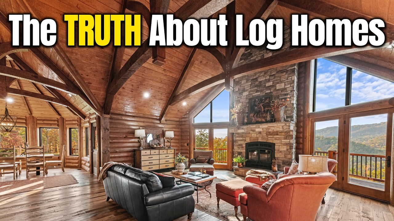 What It's REALLY Like to Live in a Log Home