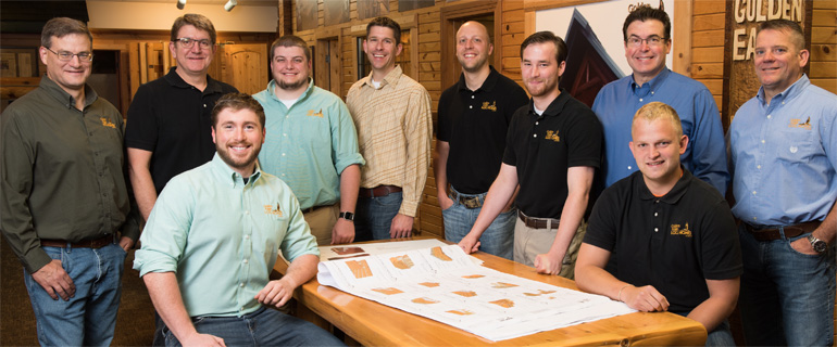 Golden Eagle Log and Timber Homes - Design Department