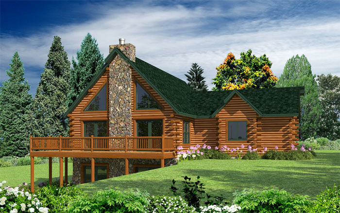 Lakefront 1566BL Rendering - Click For Larger Image